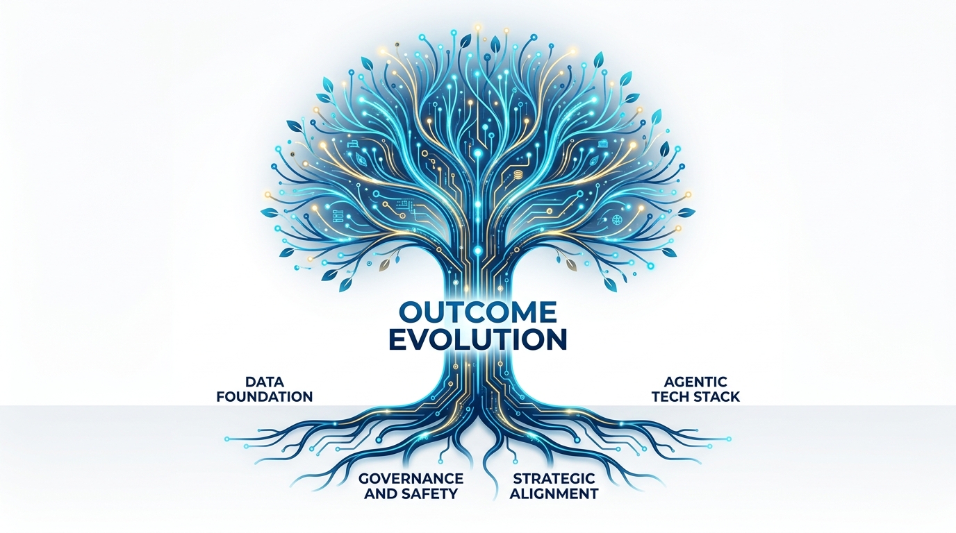 The Outcome Evolution framework tree